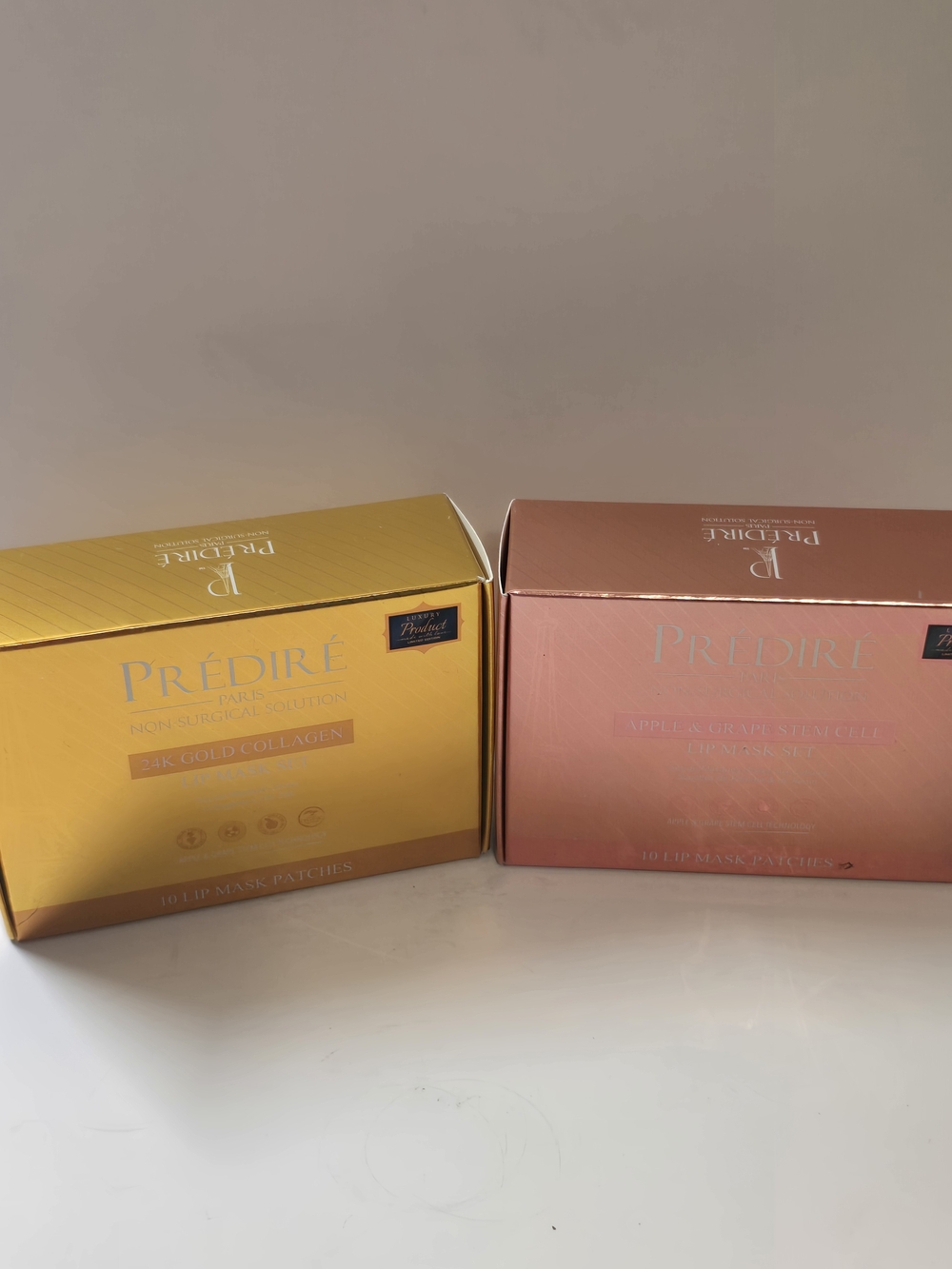 PREDIRE PARIS 24K Gold Collagen & Apple Grape Lip Mask Set - 1 each